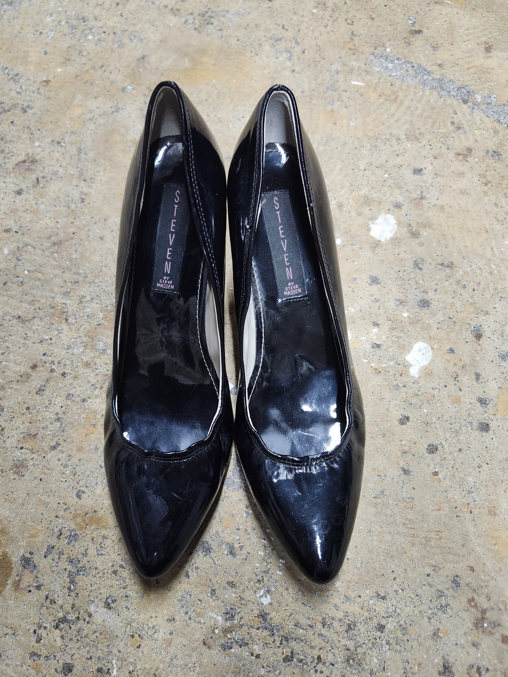 Black *Like New* Steve Madden Pumps, Suze 7.5